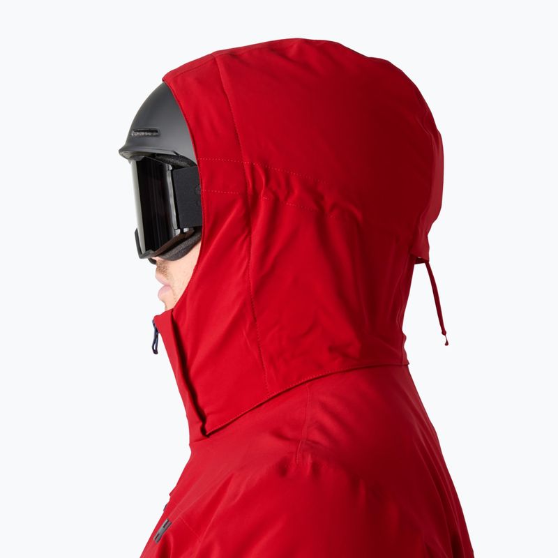 Men's ski jacket Helly Hansen Alpha Lifaloft red 3