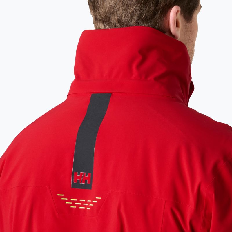 Men's ski jacket Helly Hansen Alpha Lifaloft red 4