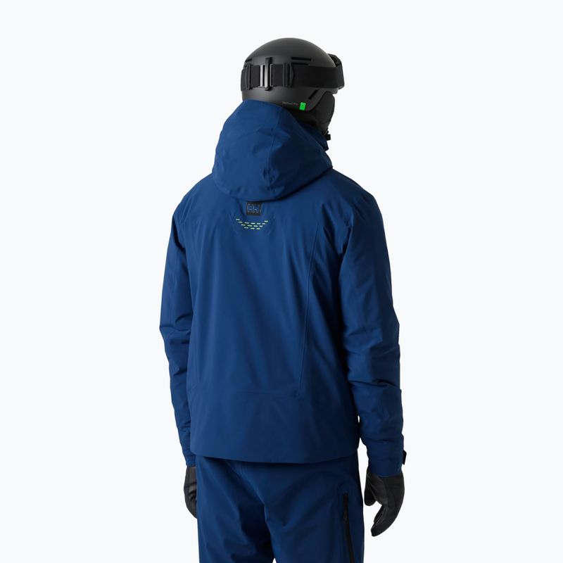 Men's ski jacket Helly Hansen Alpha Lifaloft dark blue 2