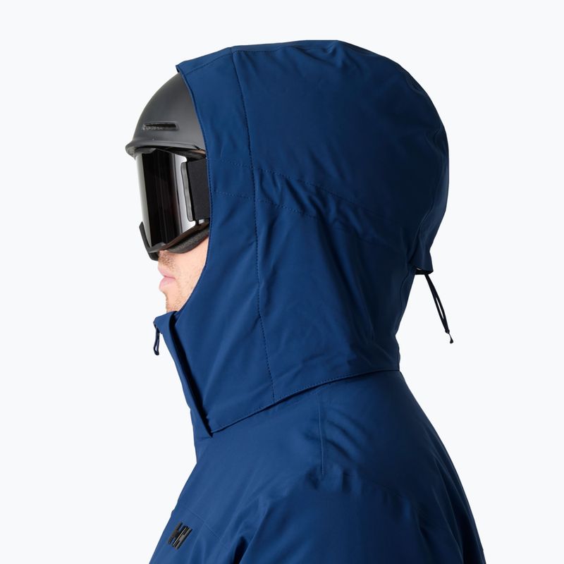 Men's ski jacket Helly Hansen Alpha Lifaloft dark blue 3