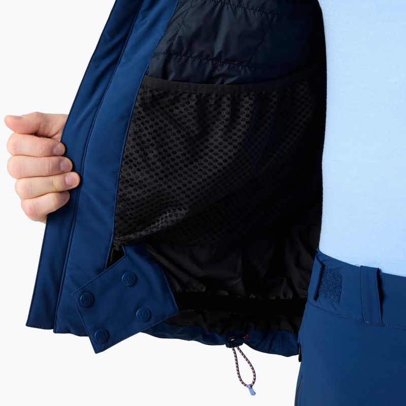 Men's ski jacket Helly Hansen Alpha Lifaloft dark blue 10