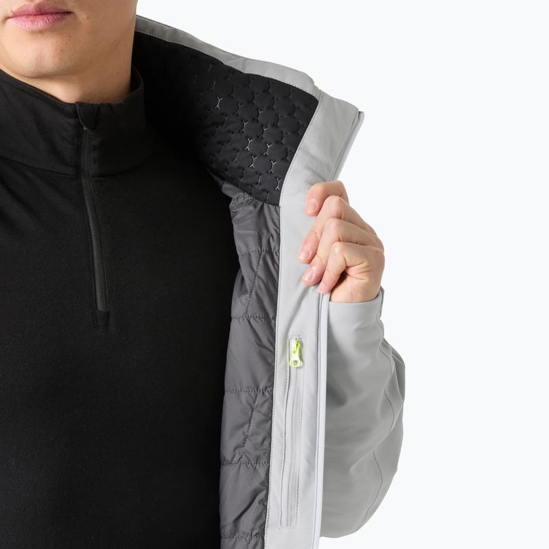 Men's ski jacket Helly Hansen Alpha Lifaloft grey fog 7