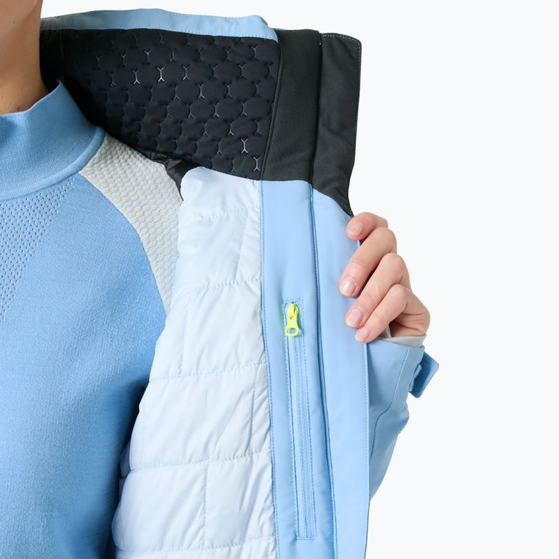 Women's ski jacket Helly Hansen Alphelia Lifaloft bright blue 8