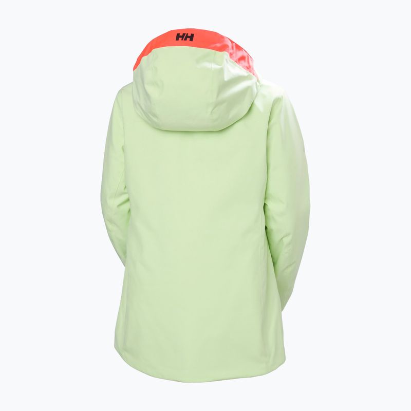 Women's ski jacket Helly Hansen Powderqueen 3.0 washed lime 12
