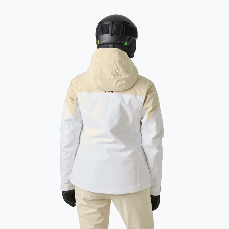 Women's ski jacket Helly Hansen Alphelia cream 2