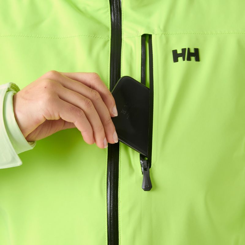 Women's ski jacket Helly Hansen Alphelia luminous green 8