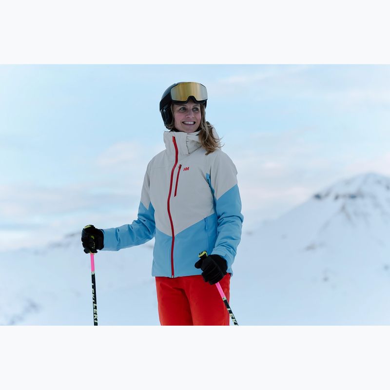 Women's ski jacket Helly Hansen Alphelia bright blue 12