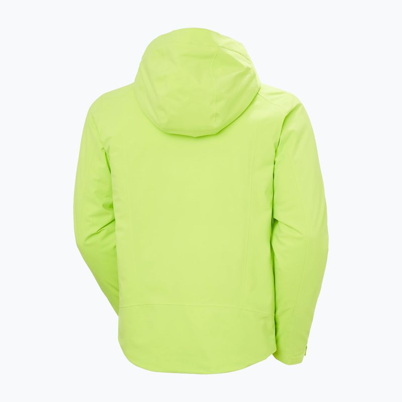 Men's ski jacket Helly Hansen Alpha 4.0 luminous green 10