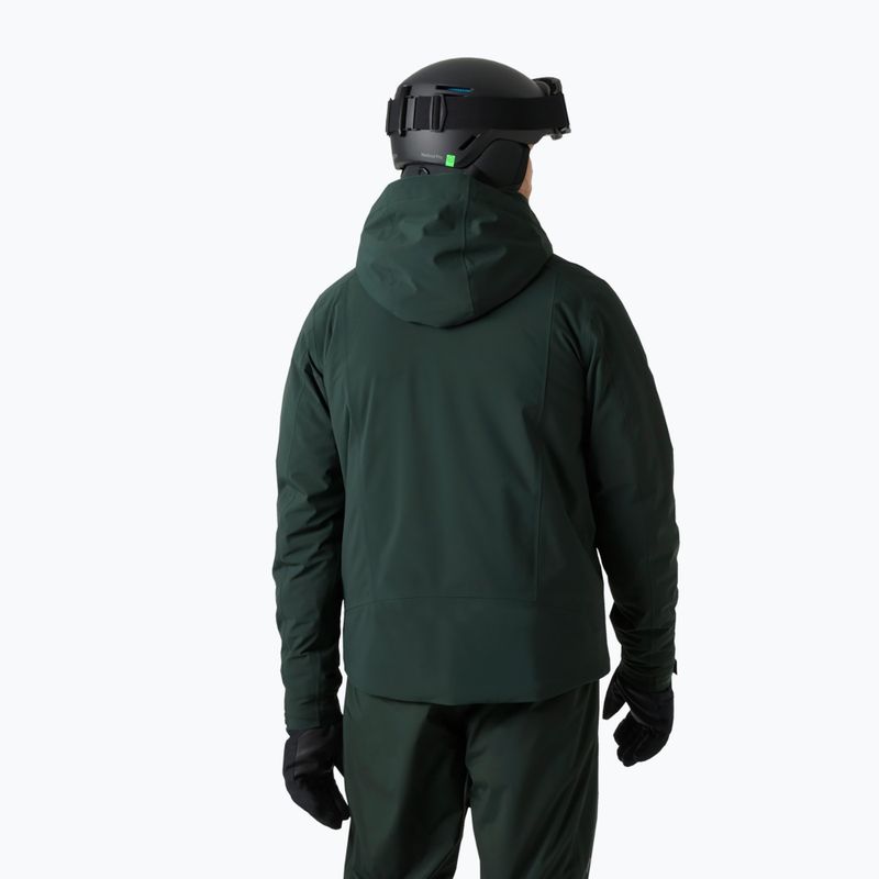 Men's ski jacket Helly Hansen Alpha 4.0 dark jungle 2