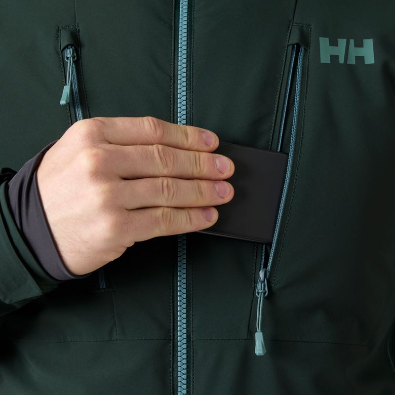 Men's ski jacket Helly Hansen Alpha 4.0 dark jungle 6
