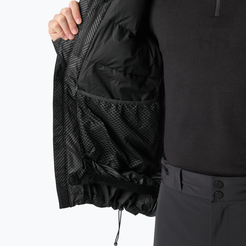 Men's ski jacket Helly Hansen Kvitfjell Race Puffy black 8