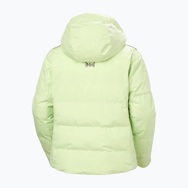 Women's ski jacket Helly Hansen Kvitfjell Race Puffy washed lime 10