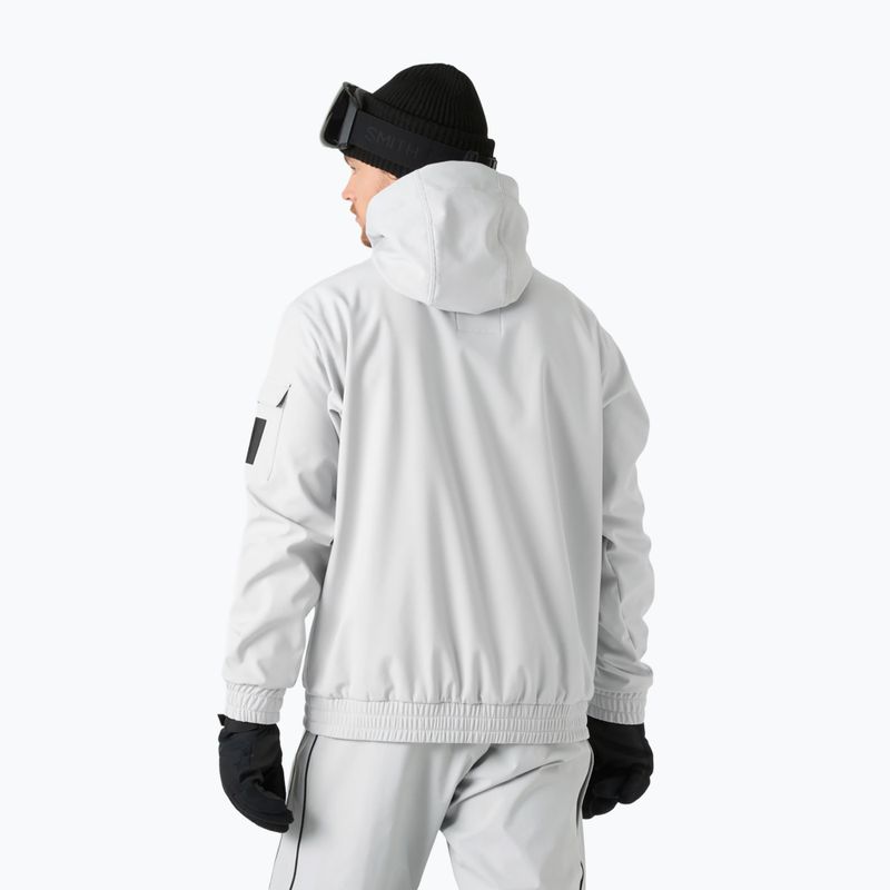 Ski jacket Helly Hansen Ullr D Ridable Hoodie grey fog 2