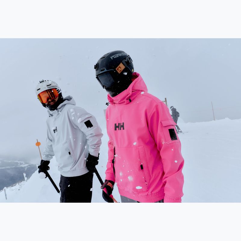 Ski jacket Helly Hansen Ullr D Ridable Hoodie grey fog 9