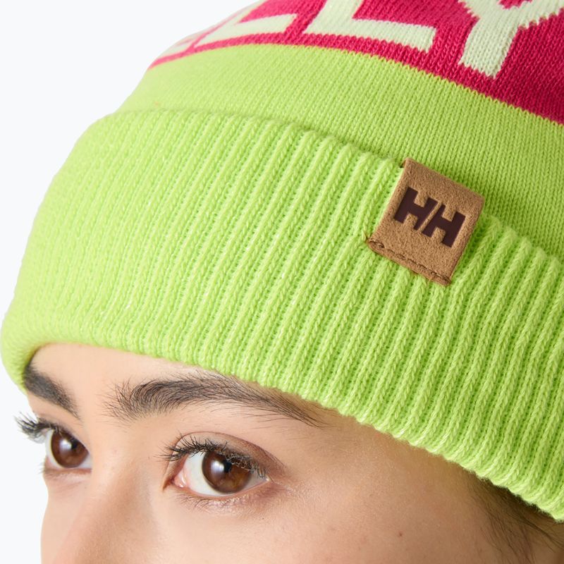 Winter hat Helly Hansen Ridgeline luminous green 4