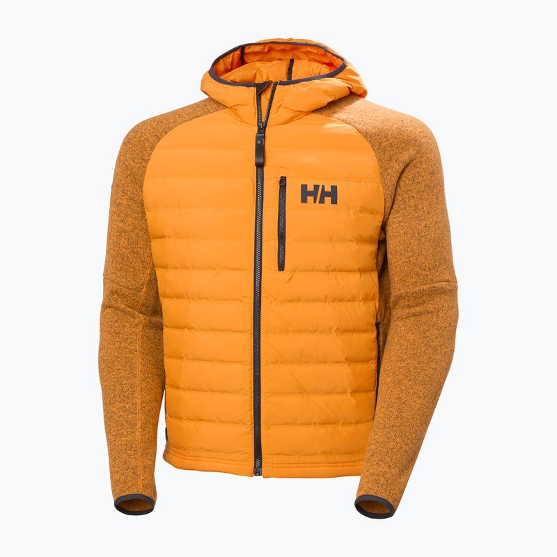 Men's hybrid jacket Helly Hansen Skagen Hybrid Knit Insulator ignite orange 6