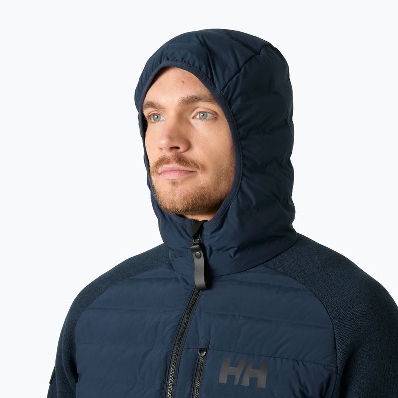 Men's hybrid jacket Helly Hansen Skagen Hybrid Knit Insulator navy 3