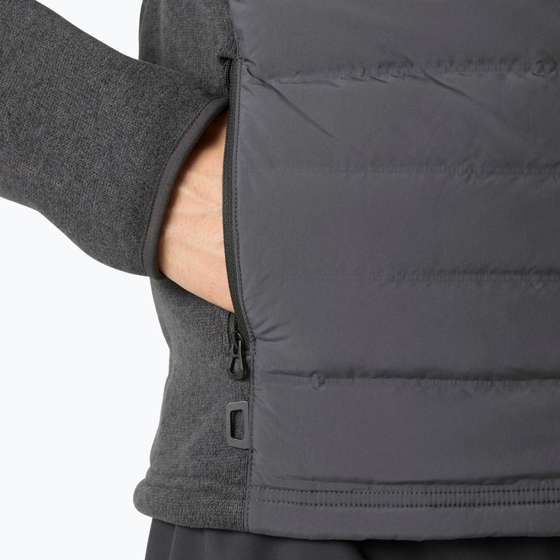 Men's hybrid jacket Helly Hansen Skagen Hybrid Knit Insulator ebony 7