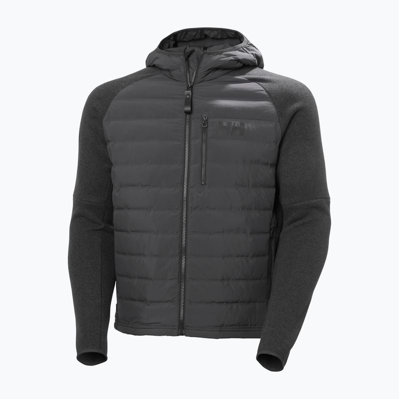 Men's hybrid jacket Helly Hansen Skagen Hybrid Knit Insulator ebony 8