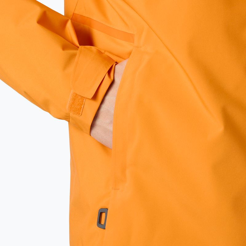 Men's sailing jacket Helly Hansen HP Racing Lifaloft Hood ignite orange 5