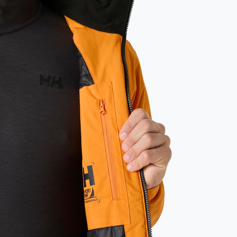 Men's sailing jacket Helly Hansen HP Racing Lifaloft Hood ignite orange 7