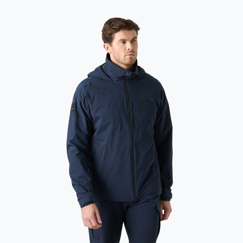 Men's sailing jacket Helly Hansen HP Racing Lifaloft Hood navy
