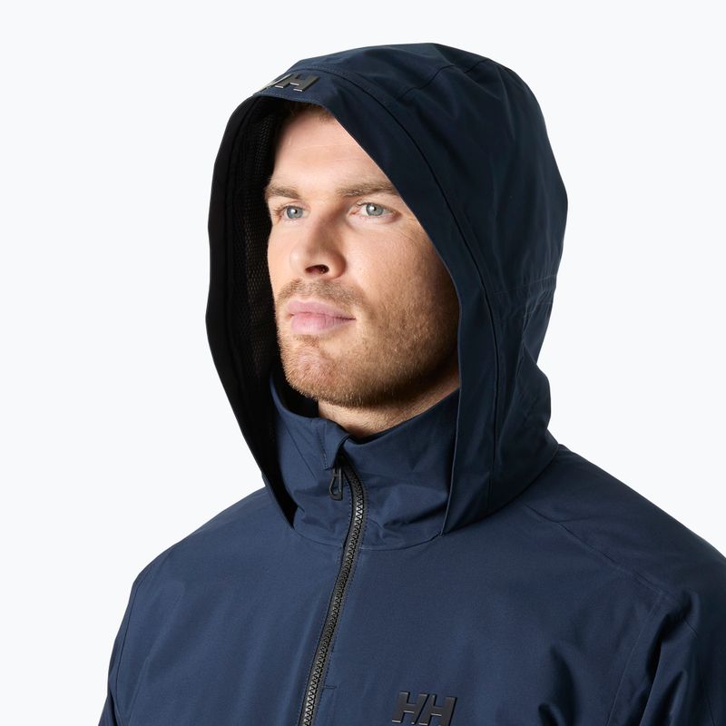 Men's sailing jacket Helly Hansen HP Racing Lifaloft Hood navy 3