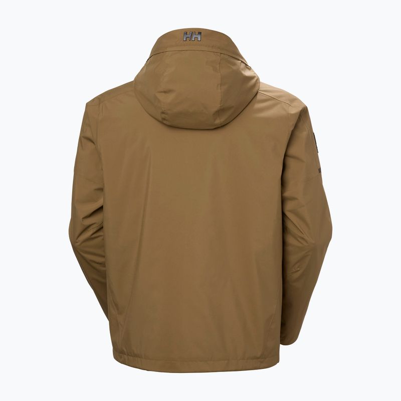 Men's sailing jacket Helly Hansen HP Racing Lifaloft Hood sepia 8