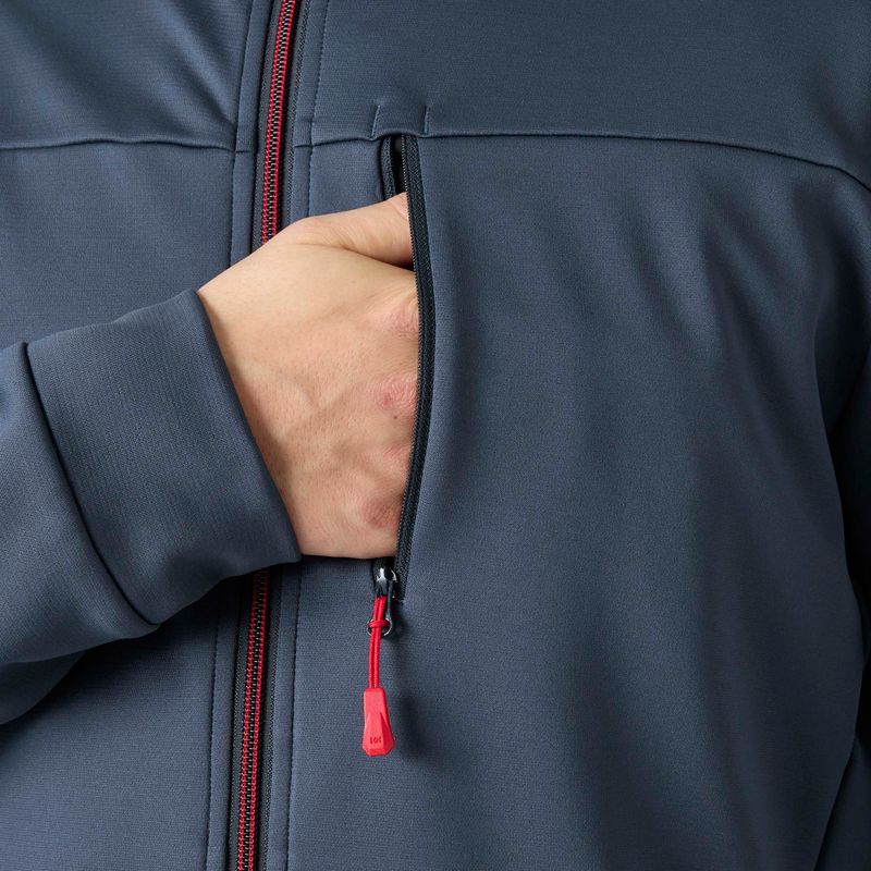 Men's jacket Helly Hansen Crew Fleece navy 4