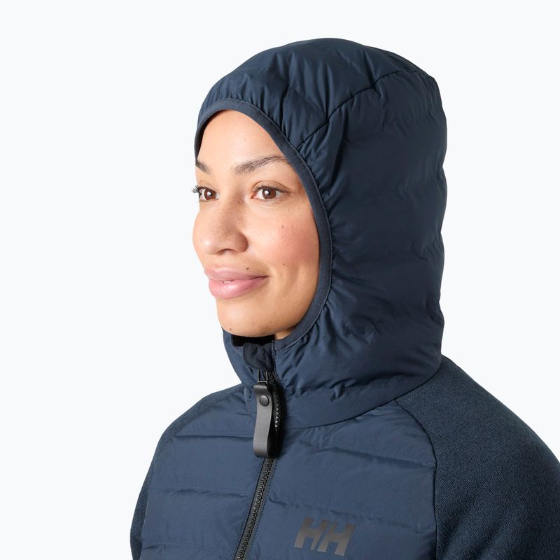 Women's hybrid jacket Helly Hansen Skagen Hybrid Knit Insulator navy 3