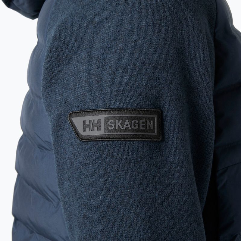 Women's hybrid jacket Helly Hansen Skagen Hybrid Knit Insulator navy 4