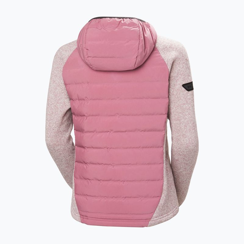 Women's hybrid jacket Helly Hansen Skagen Hybrid Knit Insulator wildberry 7