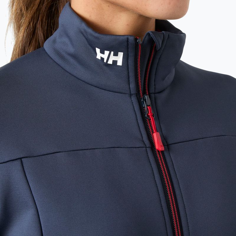 Women's jacket Helly Hansen Crew Fleece navy 3