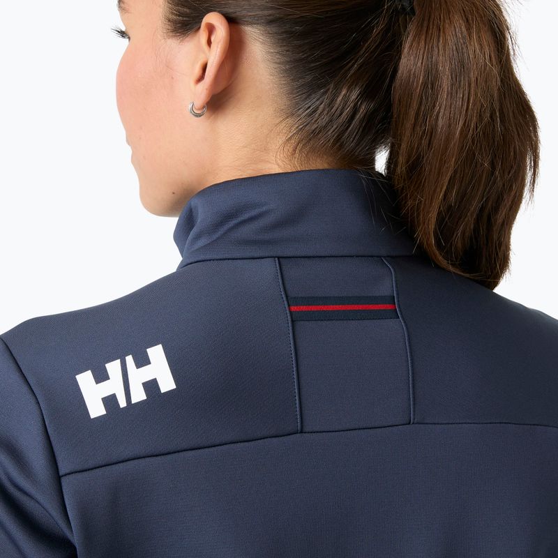 Women's jacket Helly Hansen Crew Fleece navy 4