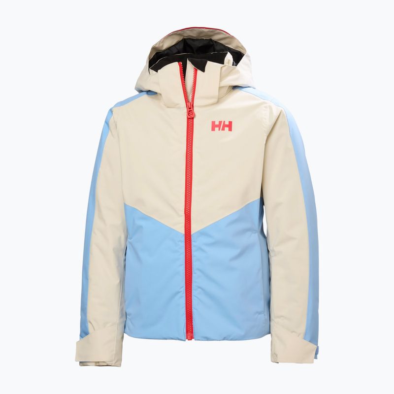 Children's ski jacket Helly Hansen Snowbliss bright blue 7
