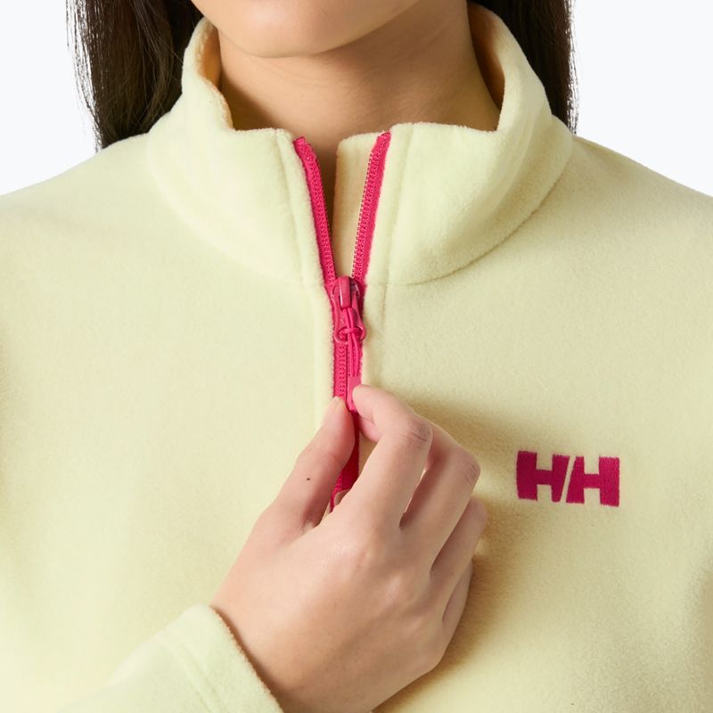 Women's sweatshirt Helly Hansen Daybreaker Fleece washed lime 3
