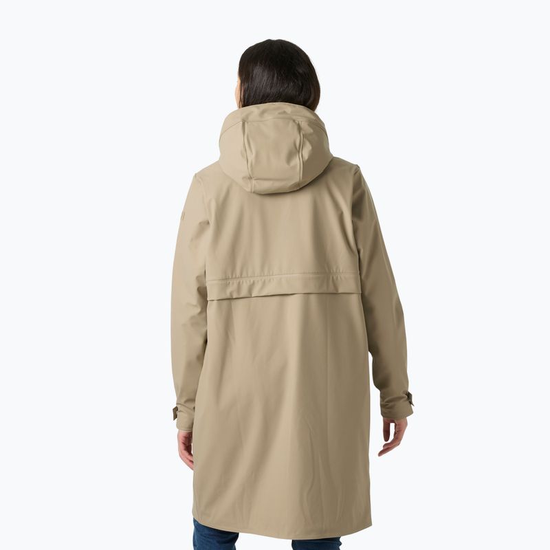 Women's raincoat Helly Hansen Moss Ins Pu Coat pebble 2