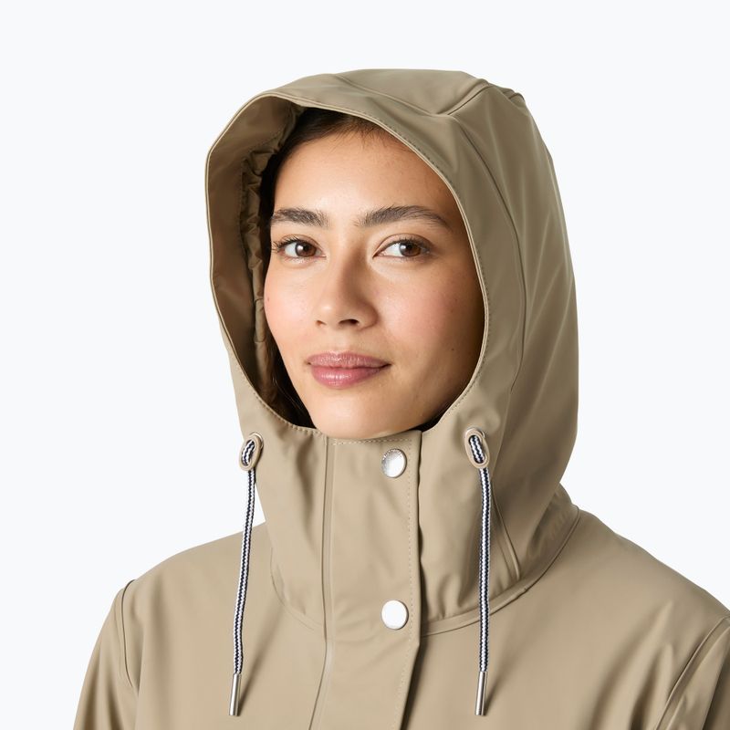 Women's raincoat Helly Hansen Moss Ins Pu Coat pebble 3