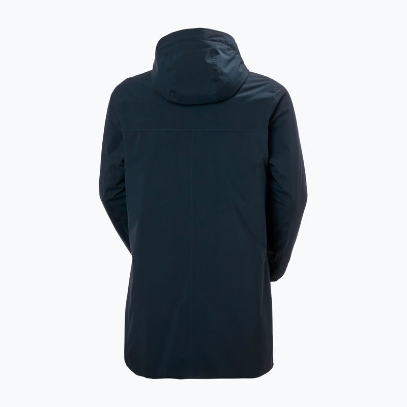 Men's rain jacket Helly Hansen Brussel Ins navy 8