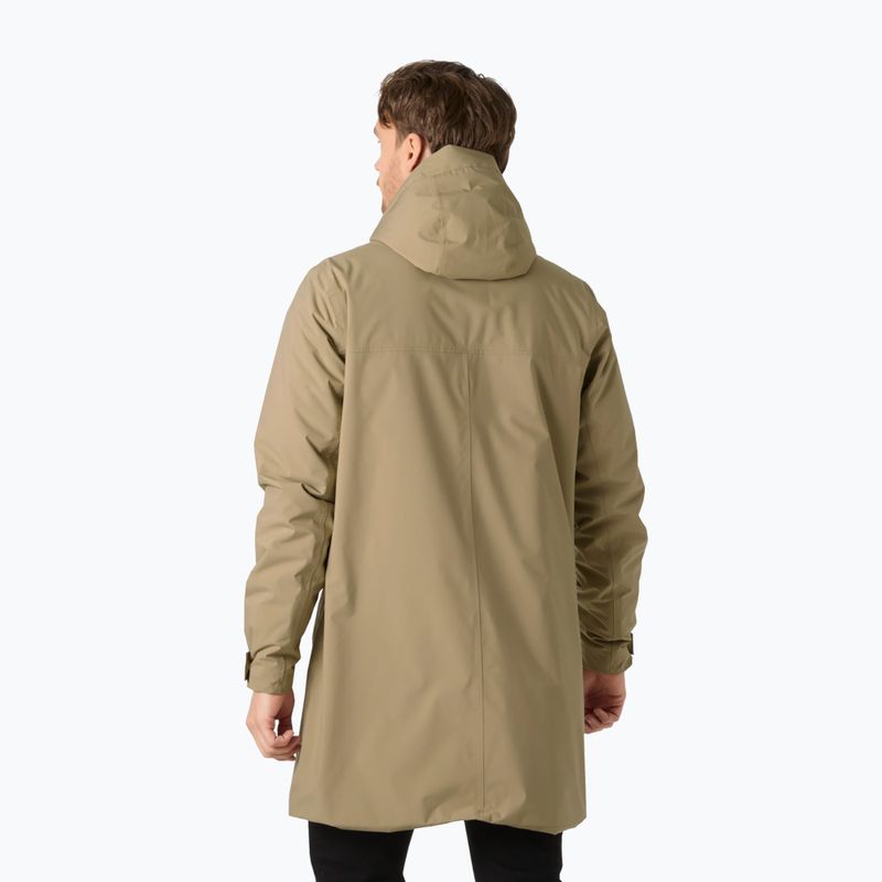 Men's rain jacket Helly Hansen Brussel Ins pebble 2