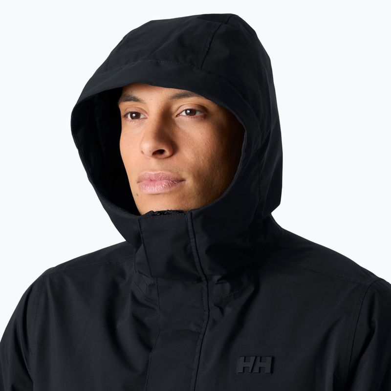 Men's rain jacket Helly Hansen Brussel Ins black 3
