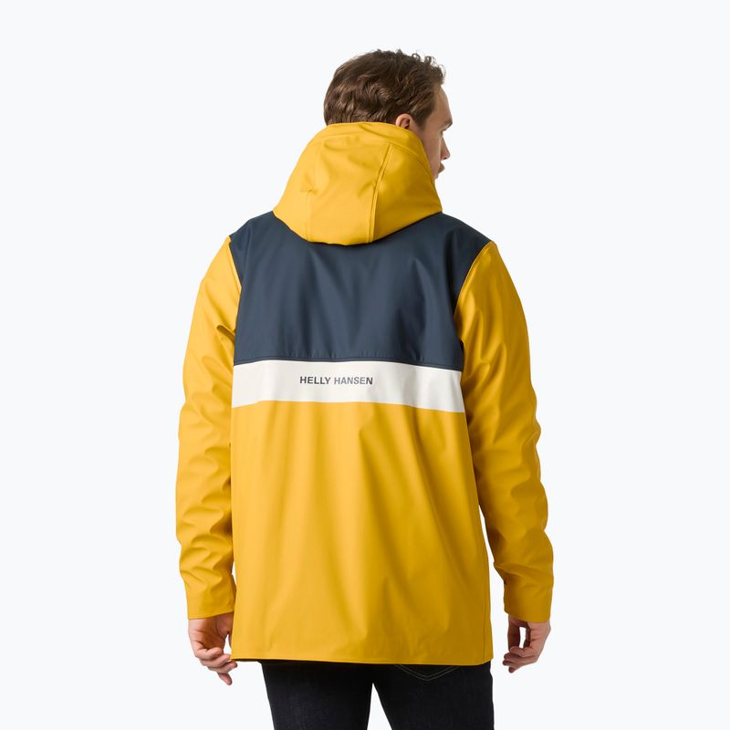 Men's sailing jacket Helly Hansen Moss Insulated Coat essential yellow 2
