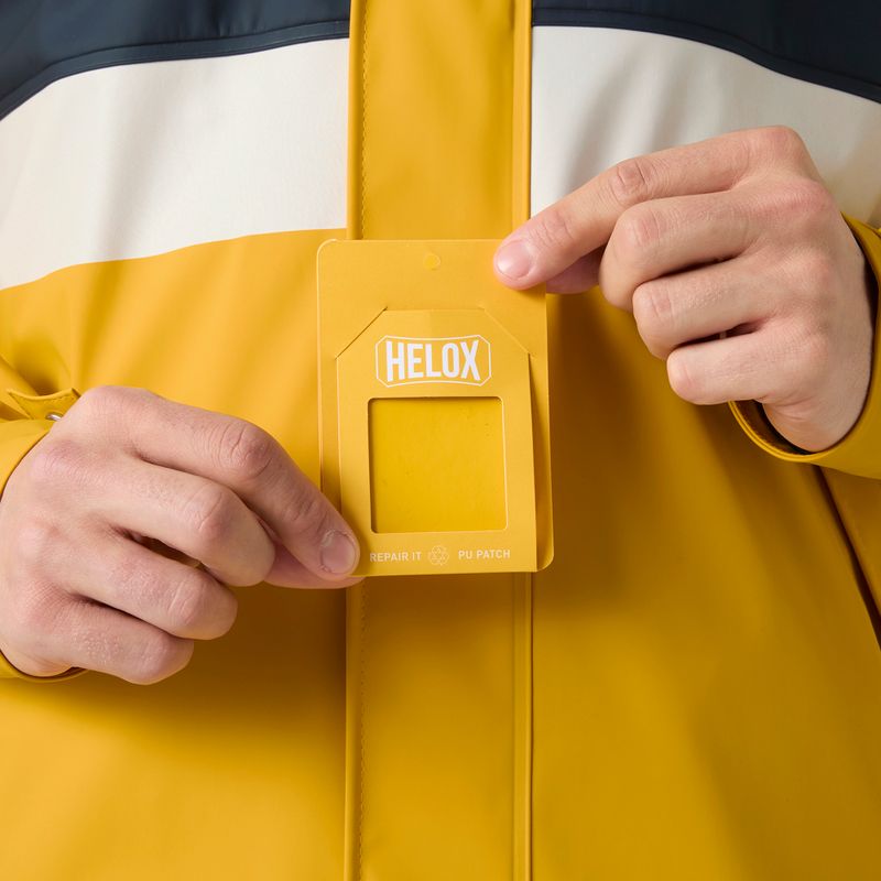 Men's sailing jacket Helly Hansen Moss Insulated Coat essential yellow 4