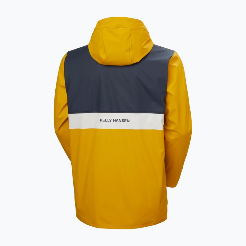 Men's sailing jacket Helly Hansen Moss Insulated Coat essential yellow 9