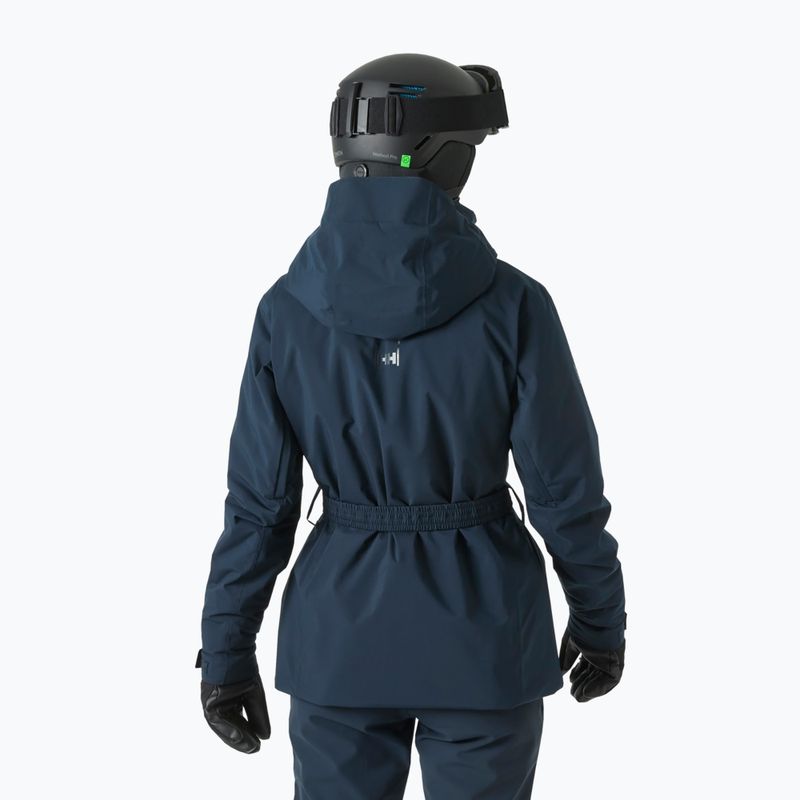 Women's ski jacket Helly Hansen Bellissmo Belted navy 2