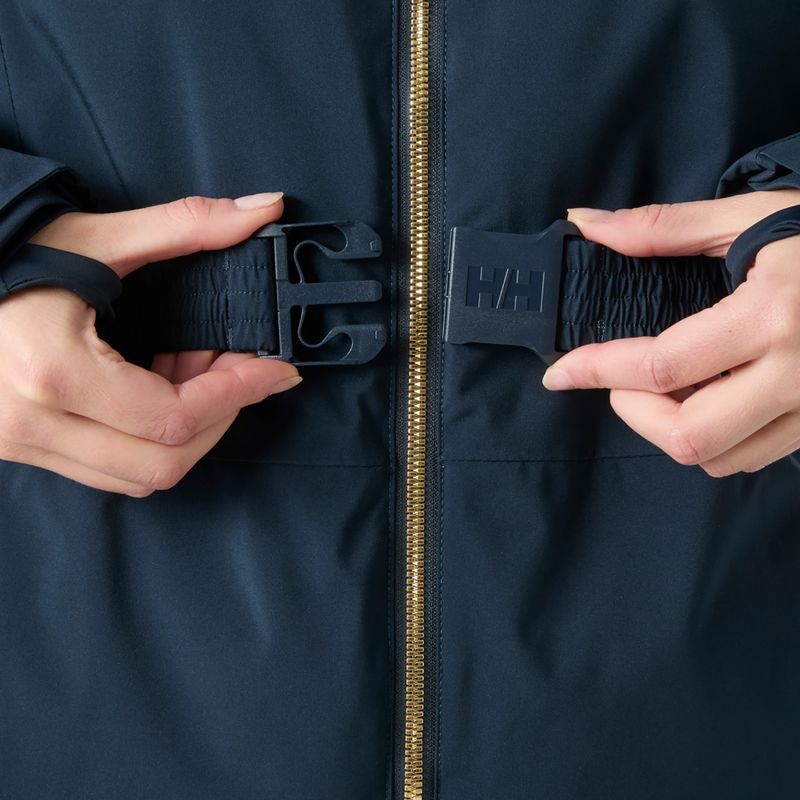 Women's ski jacket Helly Hansen Bellissmo Belted navy 7