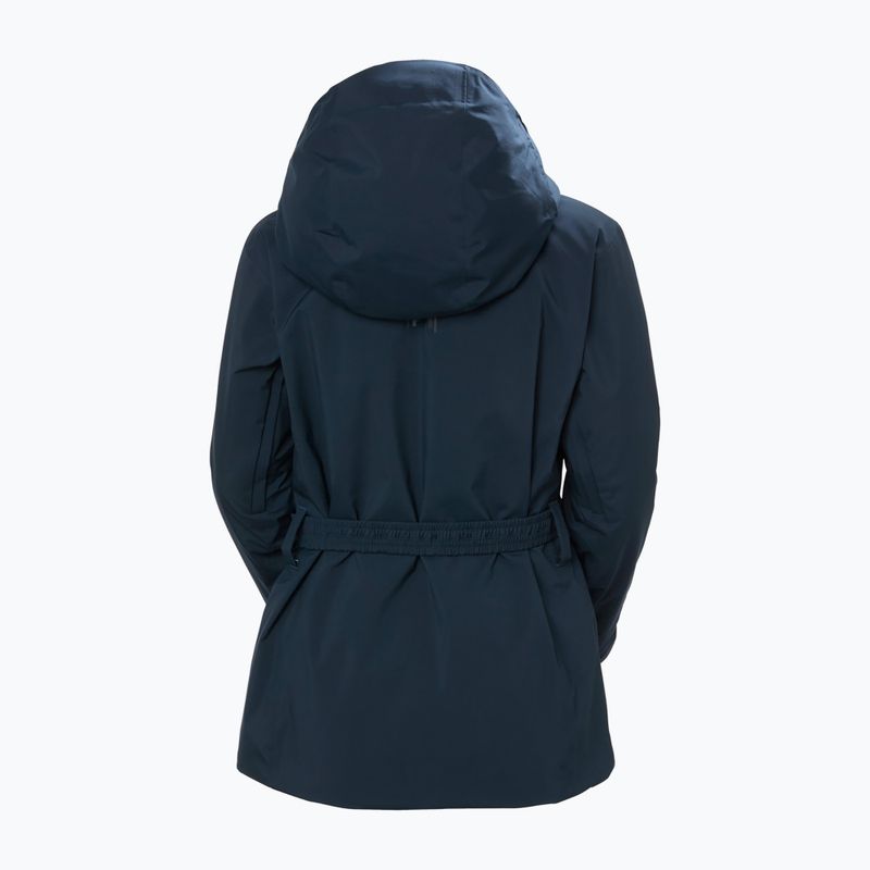 Women's ski jacket Helly Hansen Bellissmo Belted navy 10