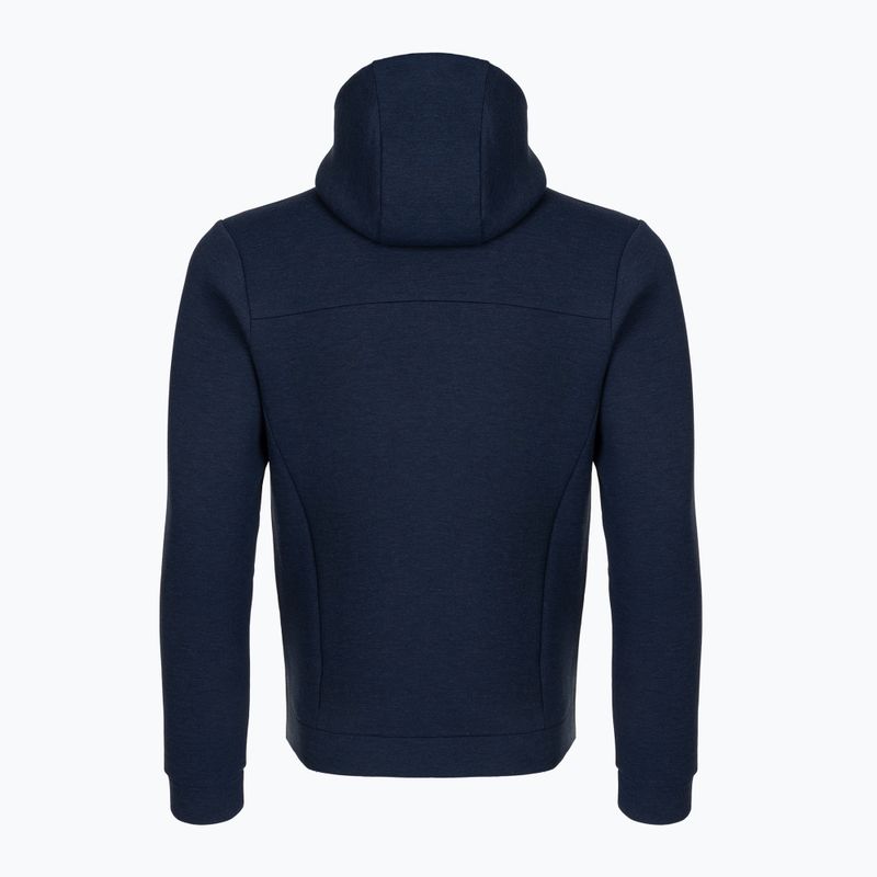 Men's sailing sweatshirt Helly Hansen HP Ocean Full Zip 2.0 navy blank 2