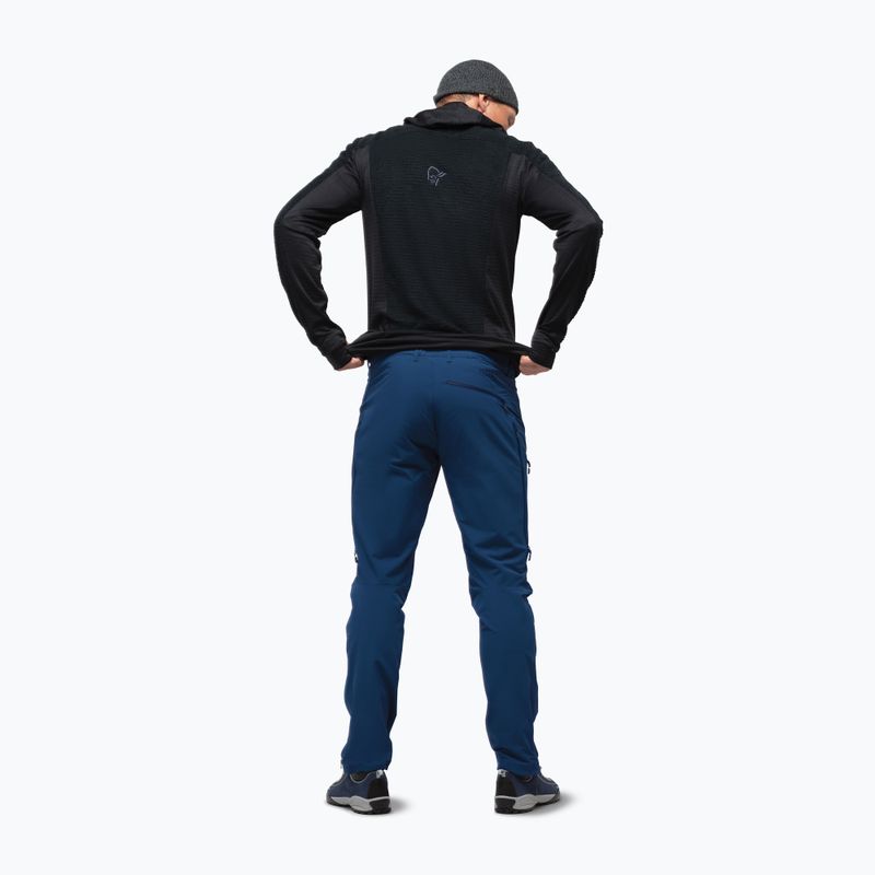 Men's trekking trousers NORRONA Falketind Flex1 indigo night 6