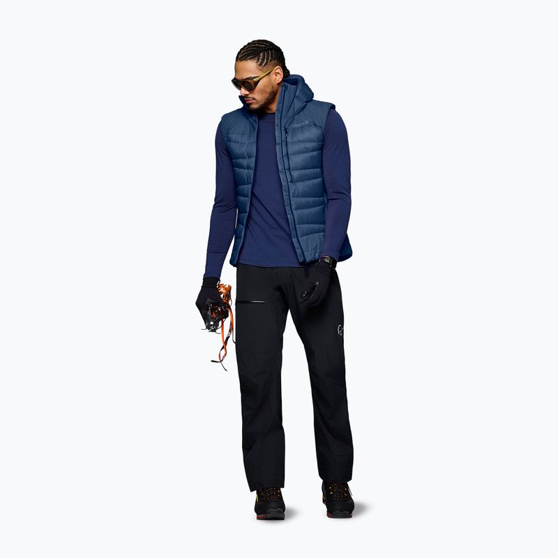 Men's gilet NORRONA Falketind Down 750 indigo night 2